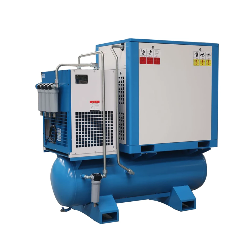 4-in-1 Screw Air Compressor For Laser Cutting